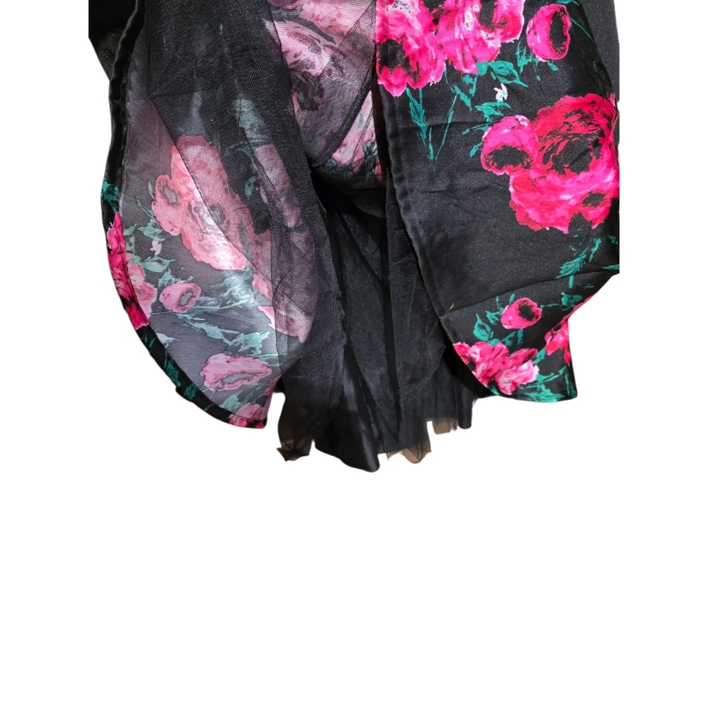 B Darlin Black and Pink Skirt With  Lace Top EUC - Picture 16 of 16